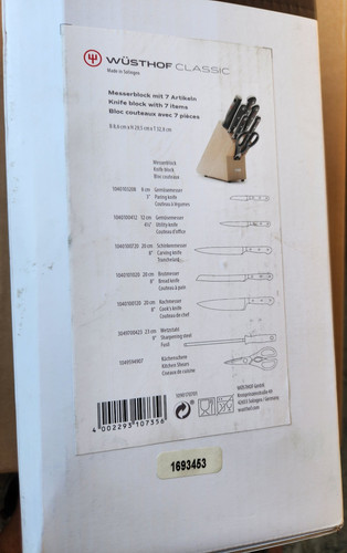 Wüsthof set blocco coltelli - set,
